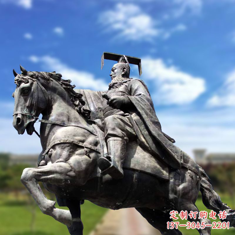 长春隋文帝骑马雕塑