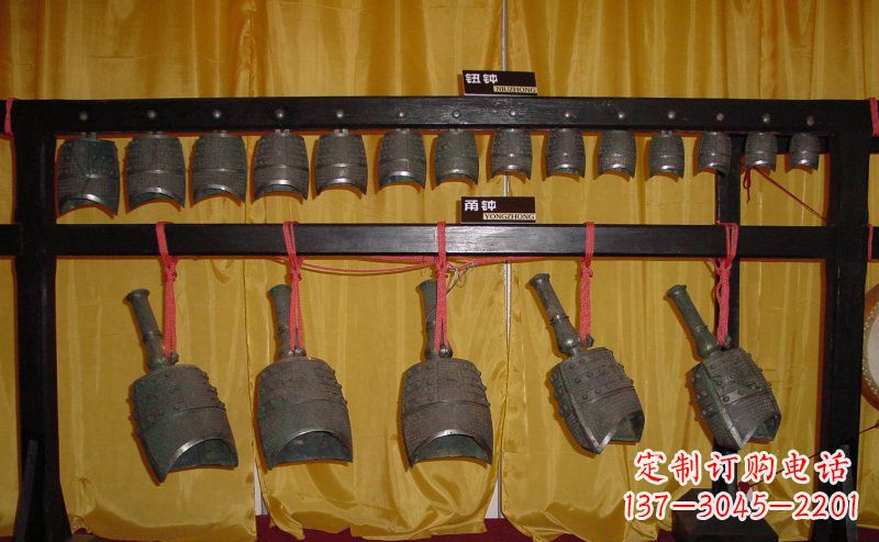 长春铜编钟古代乐器雕塑