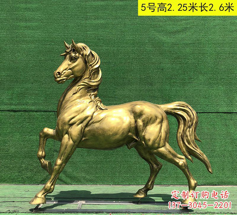 长春铜雕奔马雕塑222