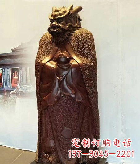 长春铜雕兽首人身十二生肖