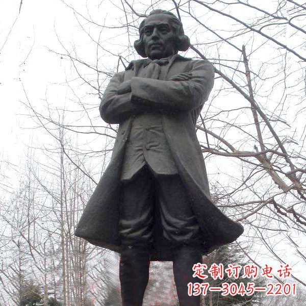长春瓦特公园铜雕塑像