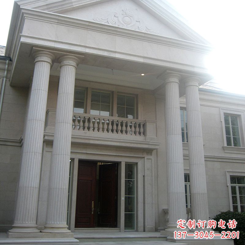 长春外墙罗马柱石雕