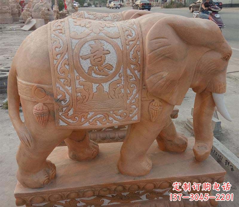 长春晚霞红如意动物大象