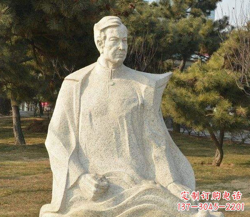 长春冼星海音乐名人石雕