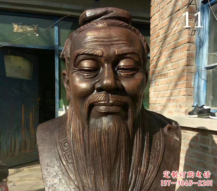 长春校园名人铜雕 人物雕塑
