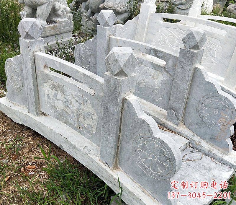 长春园林仿古石拱桥景观石雕 (2)