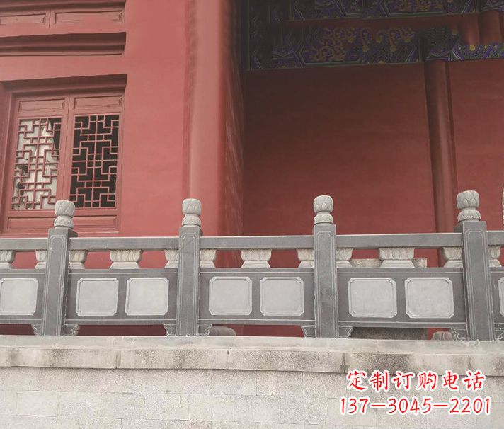 长春园林仿古石栏板景观石雕 (8)