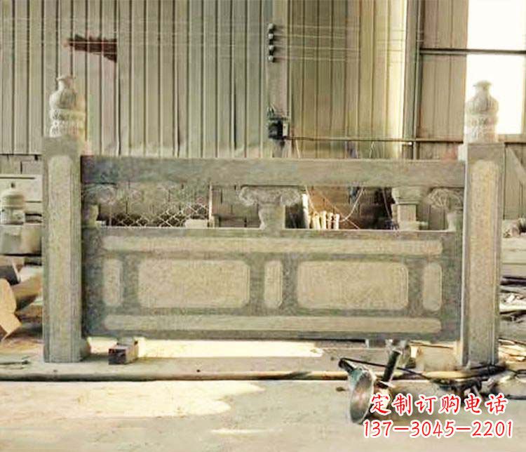 长春园林仿古石栏板景观石雕