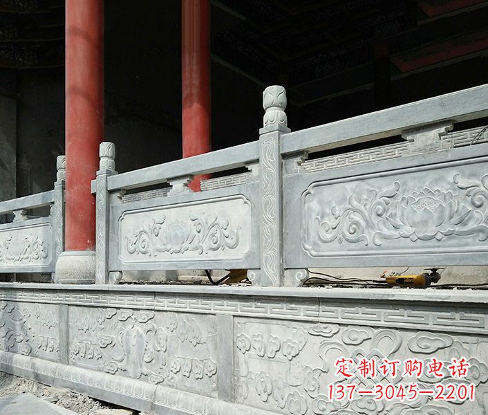 长春园林仿古石栏板景观石雕_1 (3)