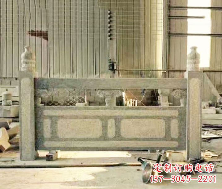 长春园林仿古石栏板景观石雕_2 (2)
