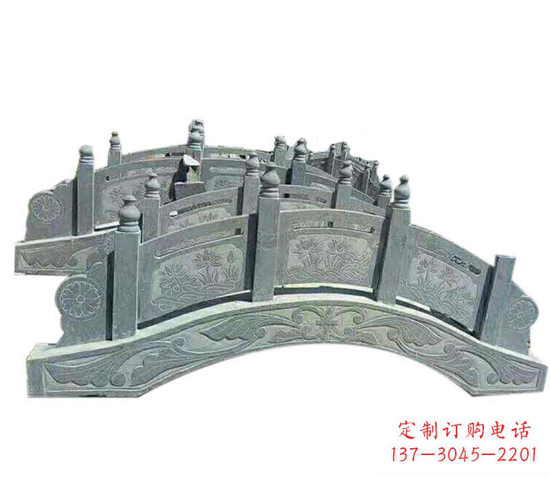长春园林仿古石栏板景观石雕_2