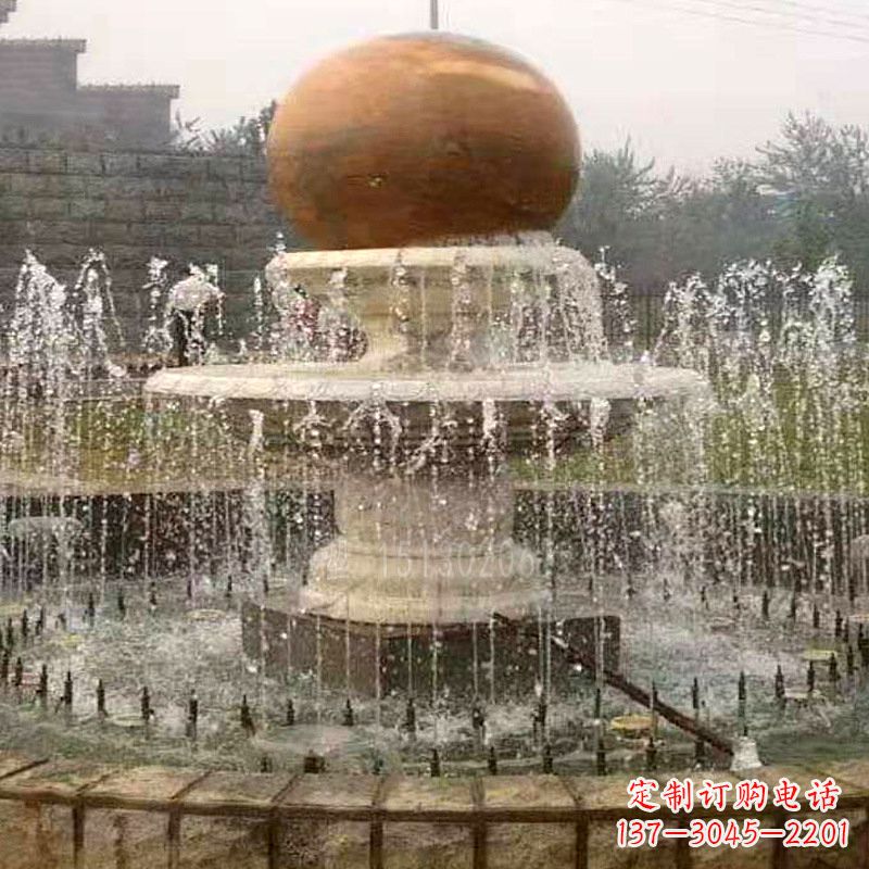长春园林风水球