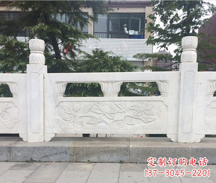 长春园林景观大理石浮雕栏板 (2)