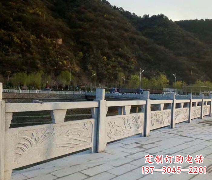 长春园林景观大理石浮雕栏板