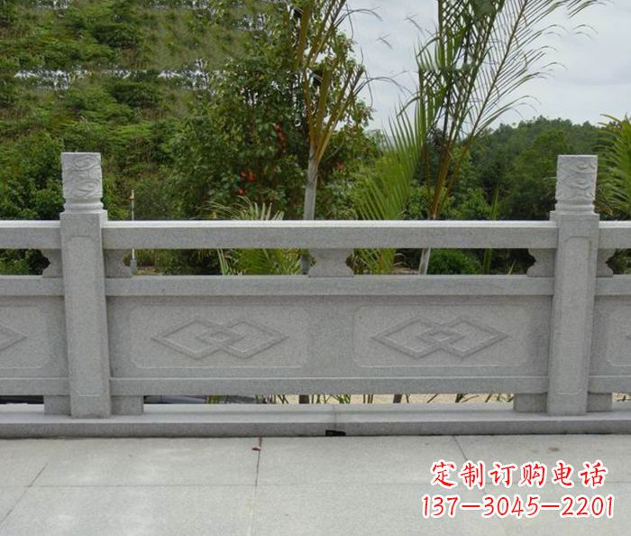 长春园林景观大理石栏板雕塑 (3)