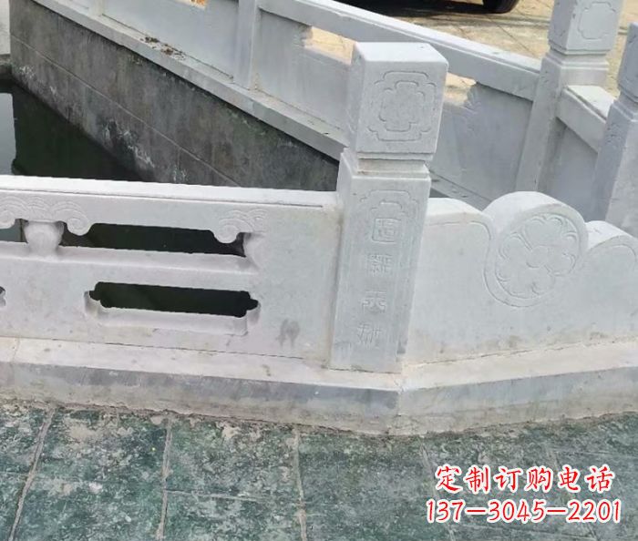 长春园林景观大理石栏板雕塑 (7)