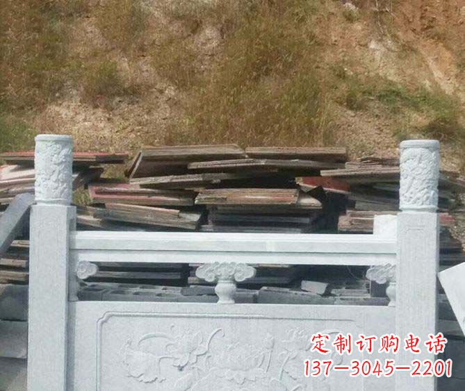 长春园林景观大理石栏板石雕