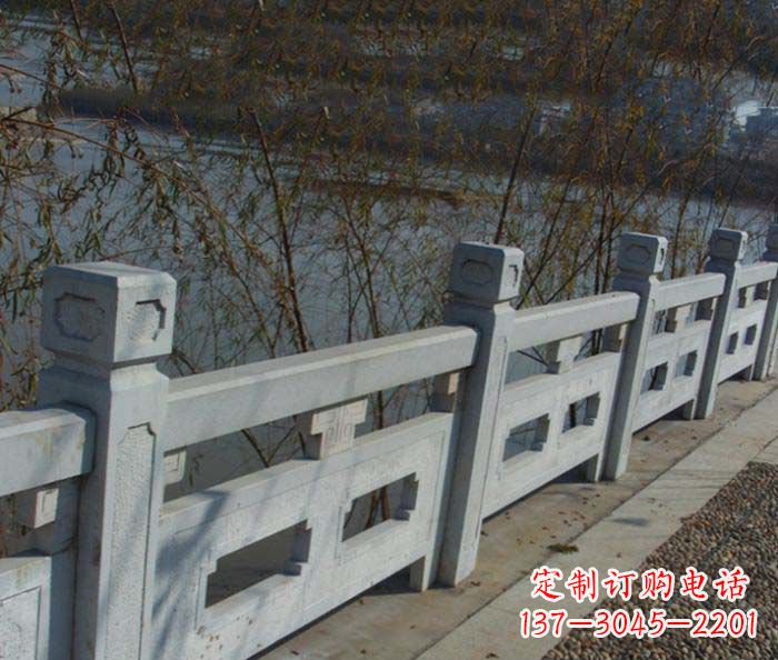 长春园林景观东林桥石栏板 (2)