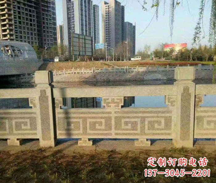 长春园林景观仿古石雕栏板 (3)