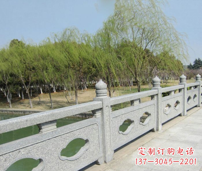 长春园林景观真山桥石雕栏板