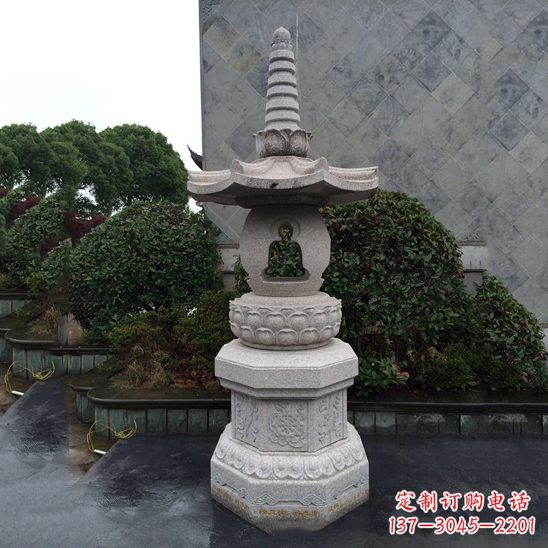长春园林石雕灯笼