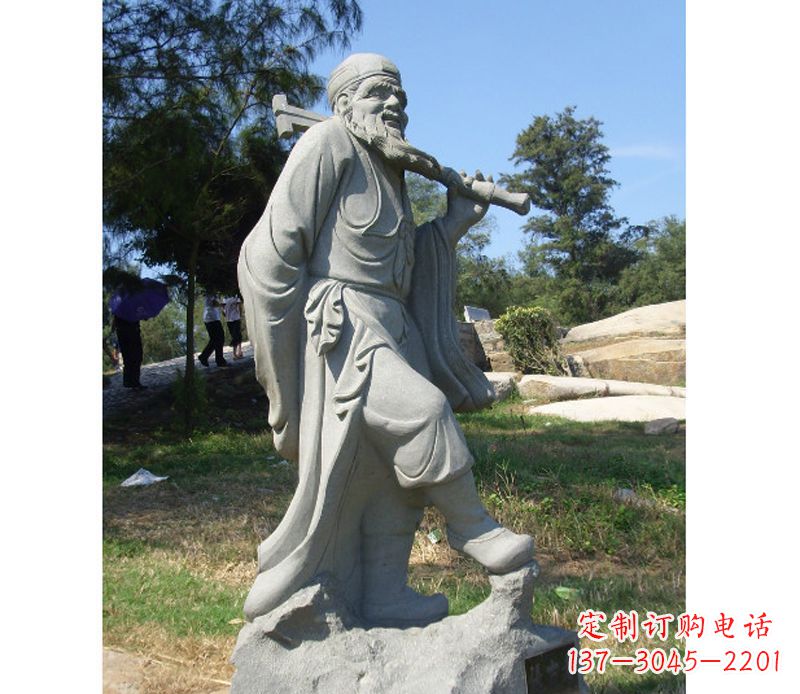 长春张果老八仙雕塑