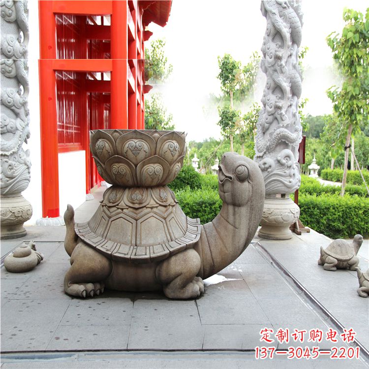 长春长寿龟乌龟石雕