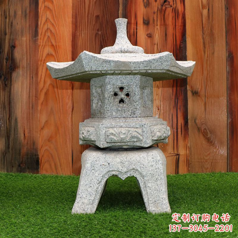 长春中式复古石灯