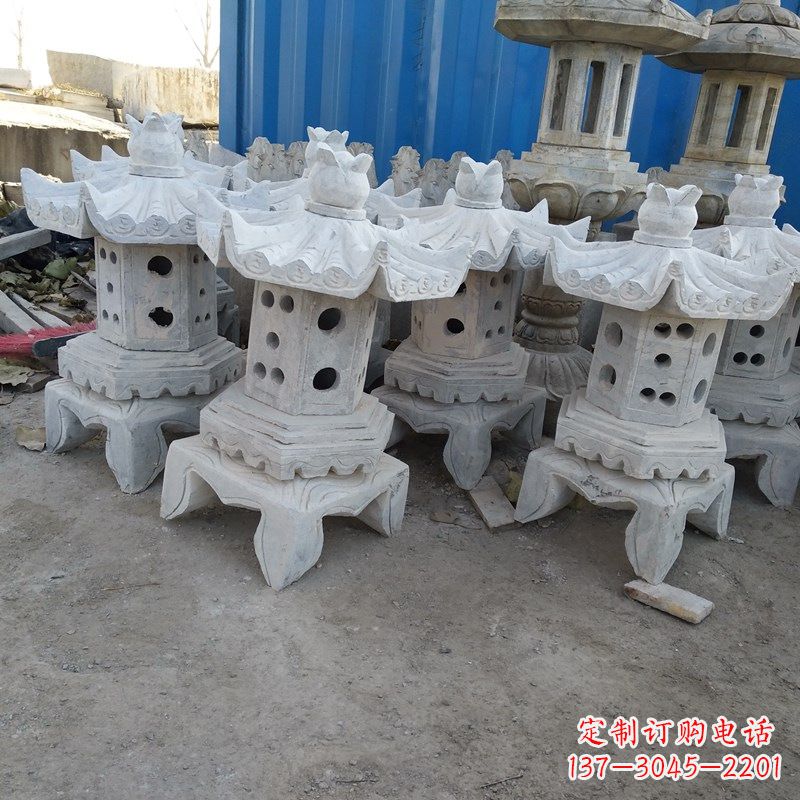 长春中式古代石灯笼