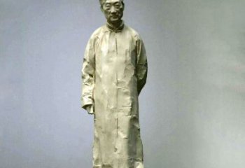 长春徐悲鸿雕塑像石雕历史名人雕像