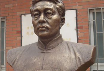长春徐悲鸿胸像铜雕 